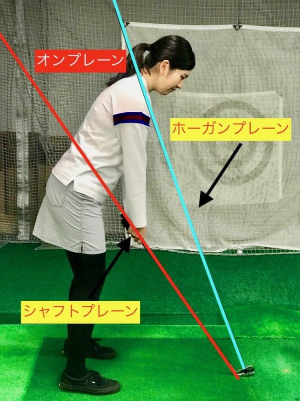 ゴルフ　初心者　スイング